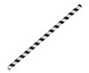 Jumbo Paper Straw - Black Stripe 2500pc/ctn